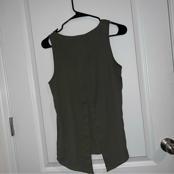 Express Olive Green Women's Tank Top - Picture 5 of 6